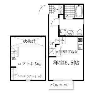 ワンルーム 間取り図