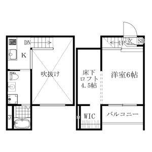 ワンルーム 間取り図