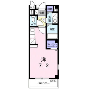 ワンルーム 間取り図