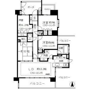 4LDK 間取り図