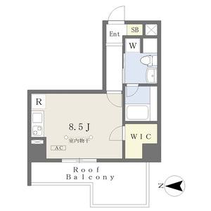 ワンルーム 間取り図