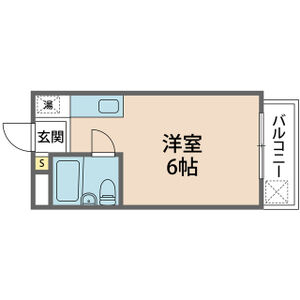 ワンルーム 間取り図