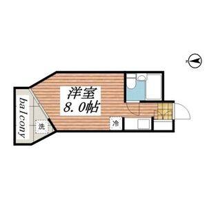 ワンルーム 間取り図