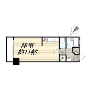 ワンルーム 間取り図