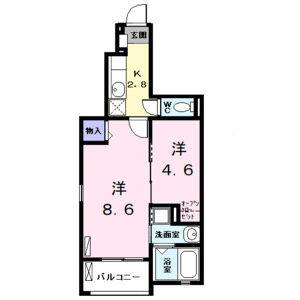 2K 間取り図