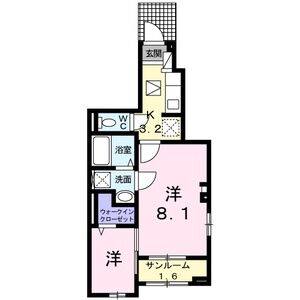 2K 間取り図