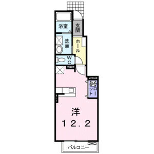 ワンルーム 間取り図