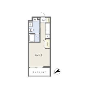ワンルーム 間取り図