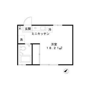 ワンルーム 間取り図