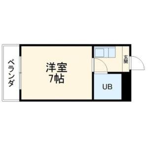 ワンルーム 間取り図