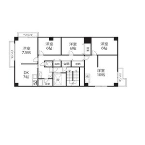 5DK 間取り図