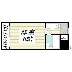 ワンルーム 間取り図