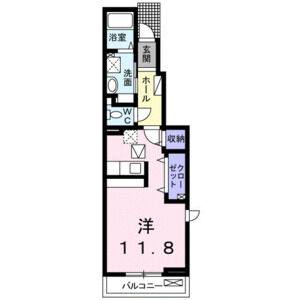 ワンルーム 間取り図