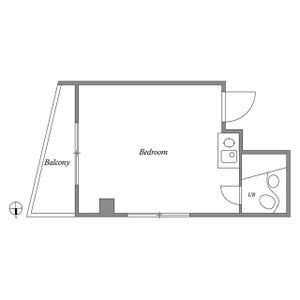 ワンルーム 間取り図