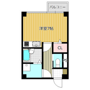 ワンルーム 間取り図