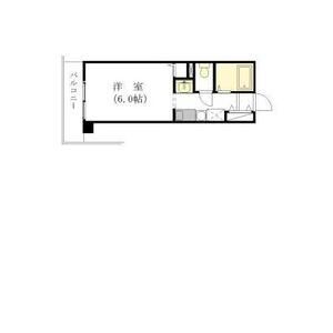 ワンルーム 間取り図