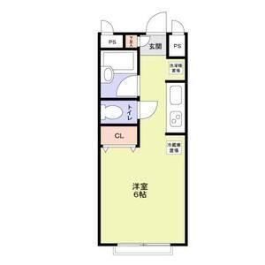 ワンルーム 間取り図
