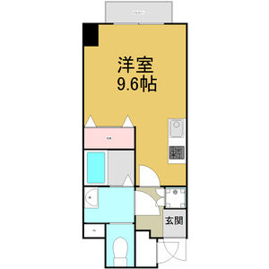 ワンルーム 間取り図