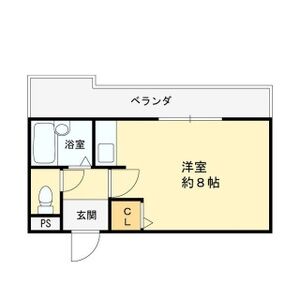 ワンルーム 間取り図