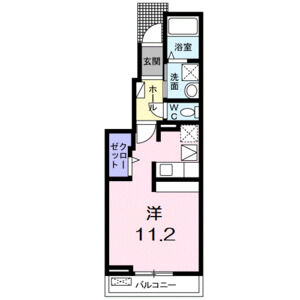 ワンルーム 間取り図
