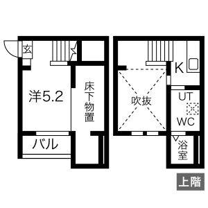 ワンルーム 間取り図