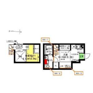 ワンルーム 間取り図