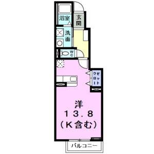 ワンルーム 間取り図