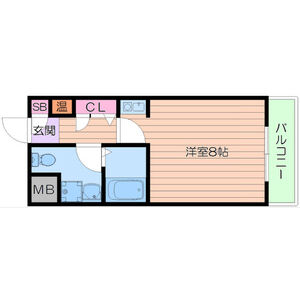 ワンルーム 間取り図