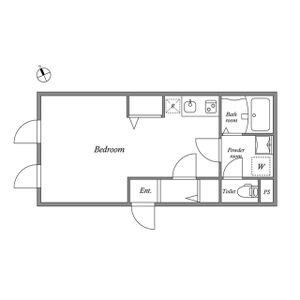 ワンルーム 間取り図