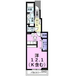 ワンルーム 間取り図