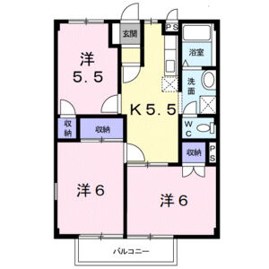 3K 間取り図