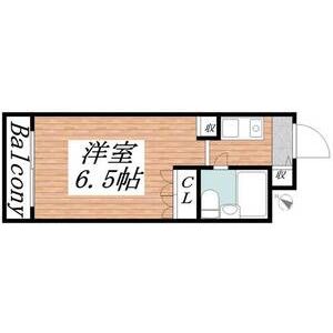 ワンルーム 間取り図