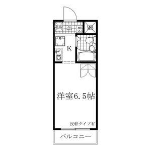 ワンルーム 間取り図