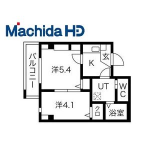 2K 間取り図