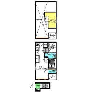ワンルーム 間取り図