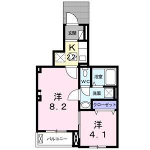 2K 間取り図