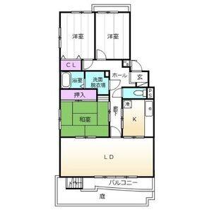 3LDK 間取り図