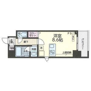 ワンルーム 間取り図