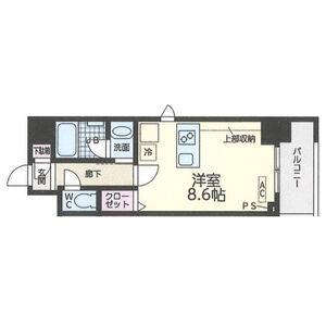 ワンルーム 間取り図
