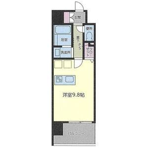 ワンルーム 間取り図