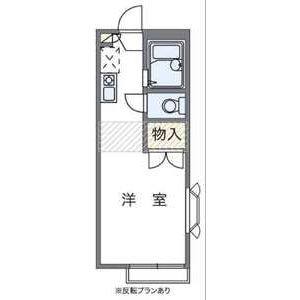 ワンルーム 間取り図