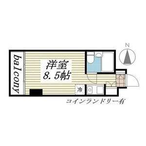 ワンルーム 間取り図
