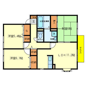 3LDK 間取り図