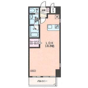 ワンルーム 間取り図