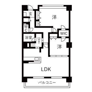 3LDK 間取り図
