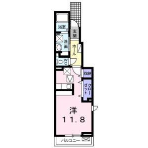 ワンルーム 間取り図
