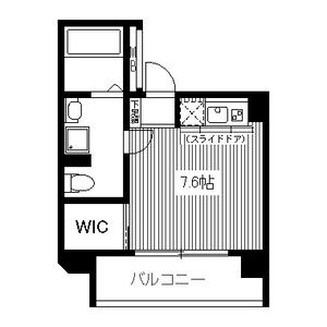 ワンルーム 間取り図
