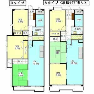 3LDK 間取り図