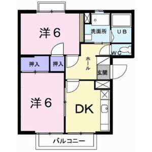 2K 間取り図