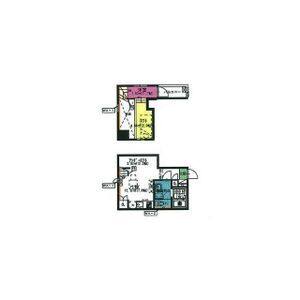 ワンルーム 間取り図